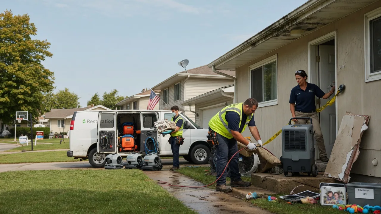 Water Damage Restoration in Mitchellville, IA near me